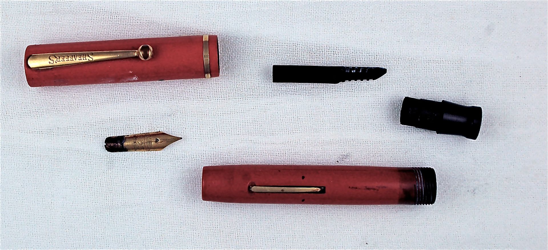 Sheaffer Junior Flat Top Fountain Pen « Fountain Pen Restoration